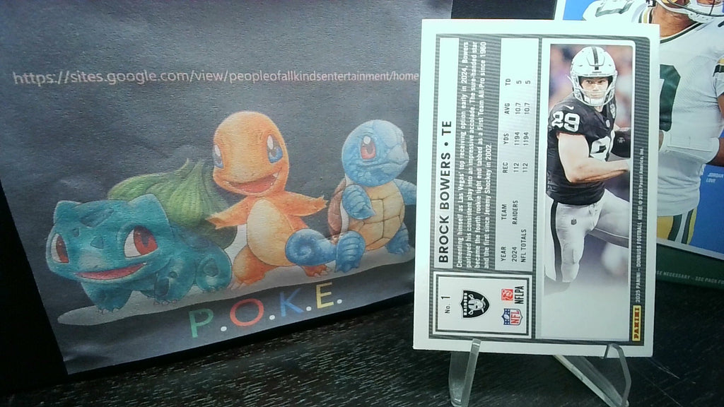2025 Donruss Brock Bowers #1