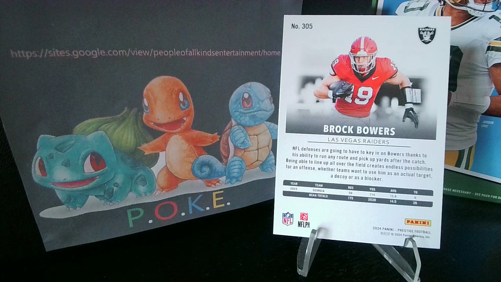 2024 Prestige Brock Bowers #305