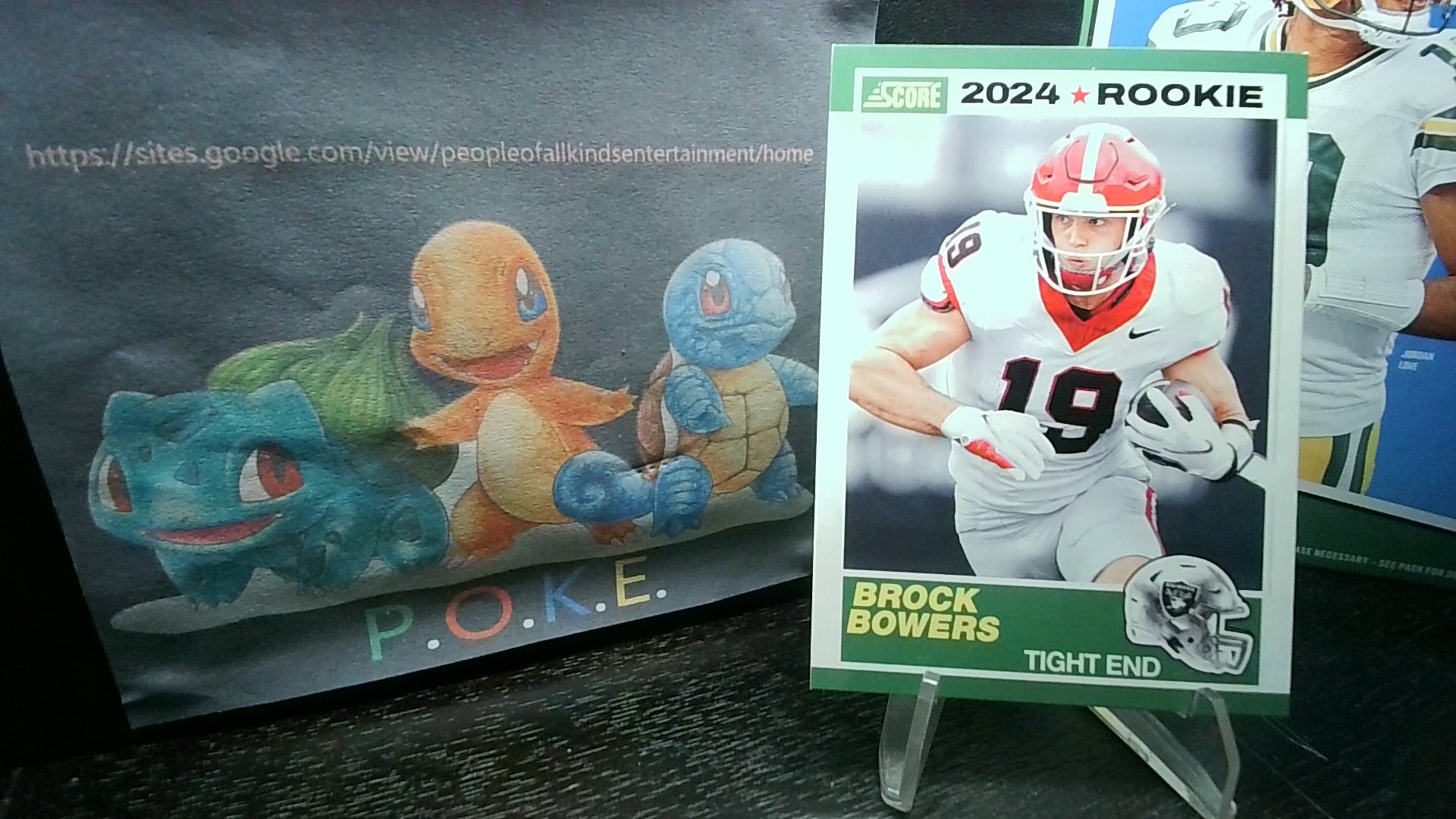 2024 Score Brock Bowers #10 35th Anniversary