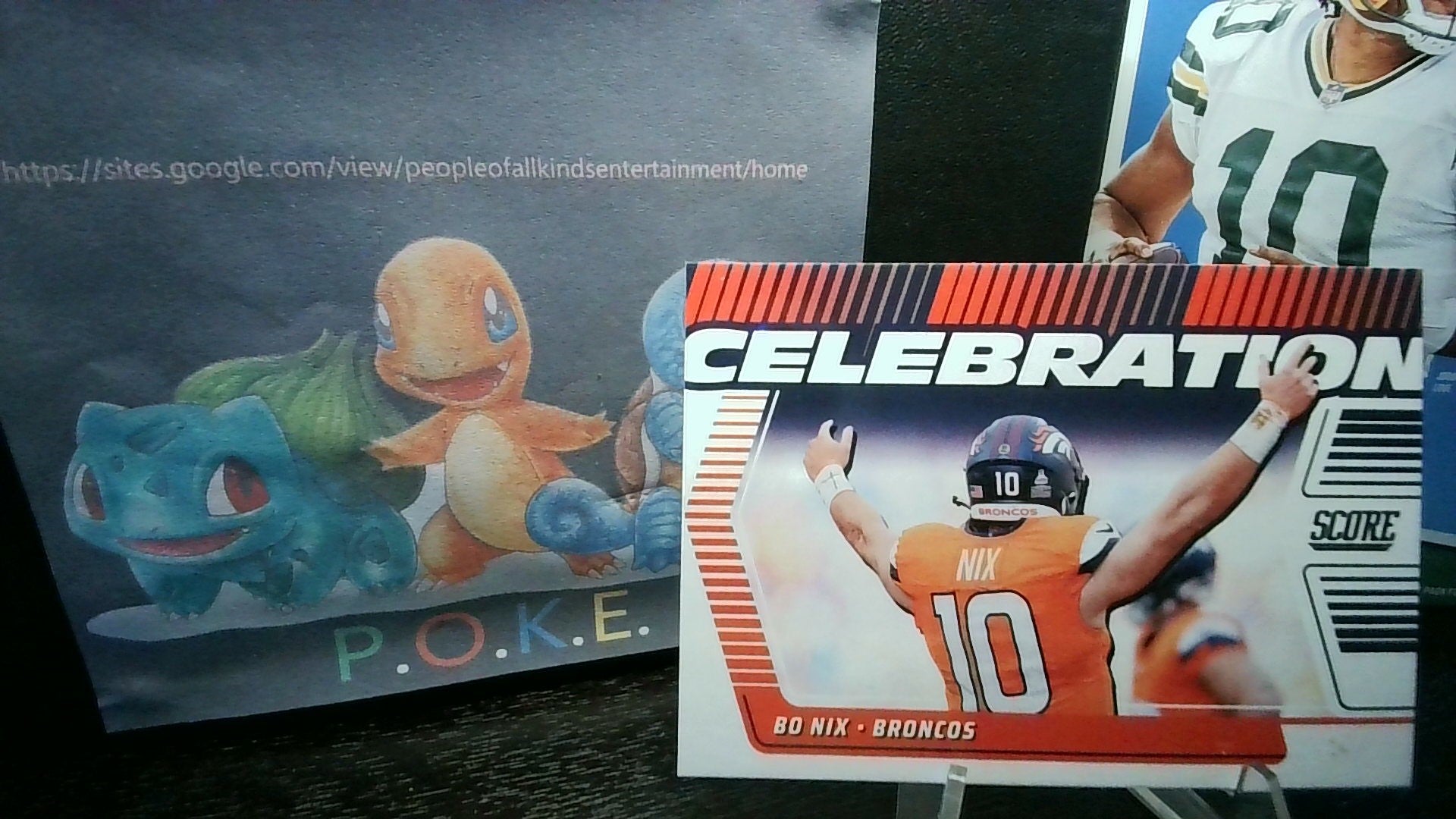2025 Score Bo Nix #C-BNI Celebration