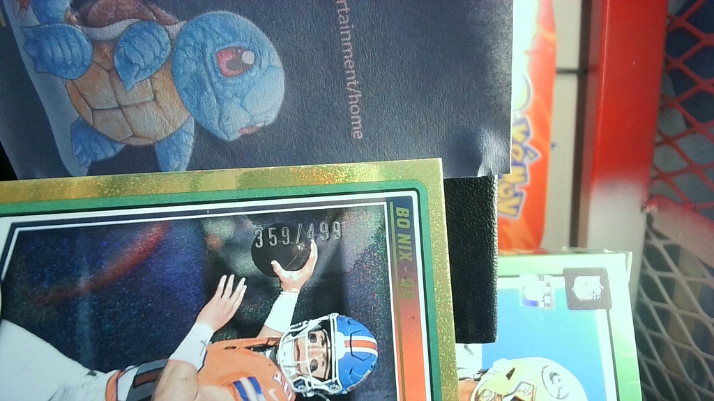 2025 Score Bo Nix #253 Gold Dots 359/499