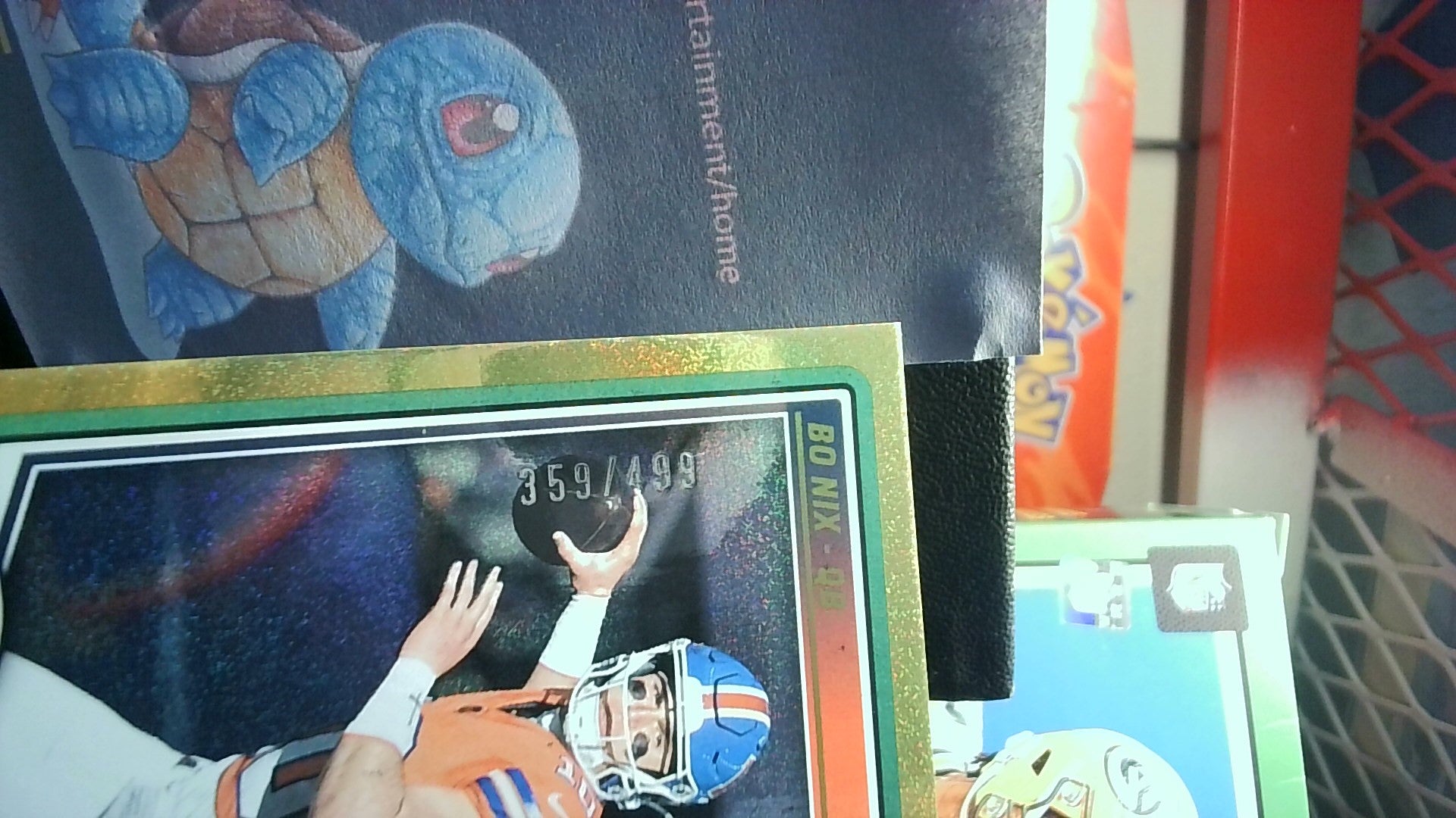 2025 Score Bo Nix #253 Gold Dots 359/499