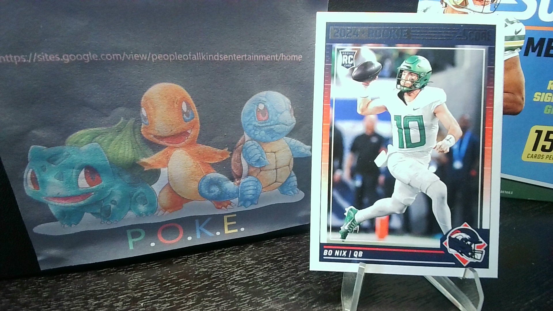 2024 Score Bo Nix #332  Rookie