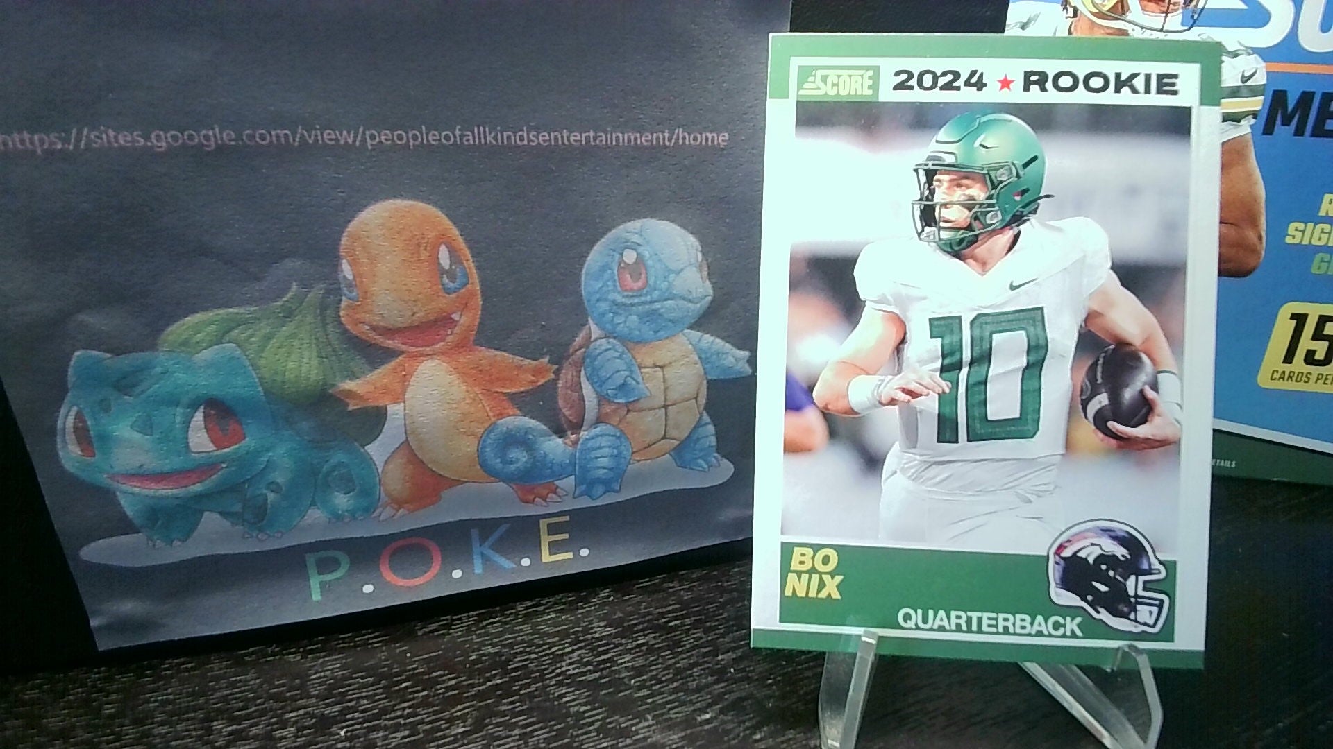 2024 Score Bo Nix #9 35th Anniversary Rookie
