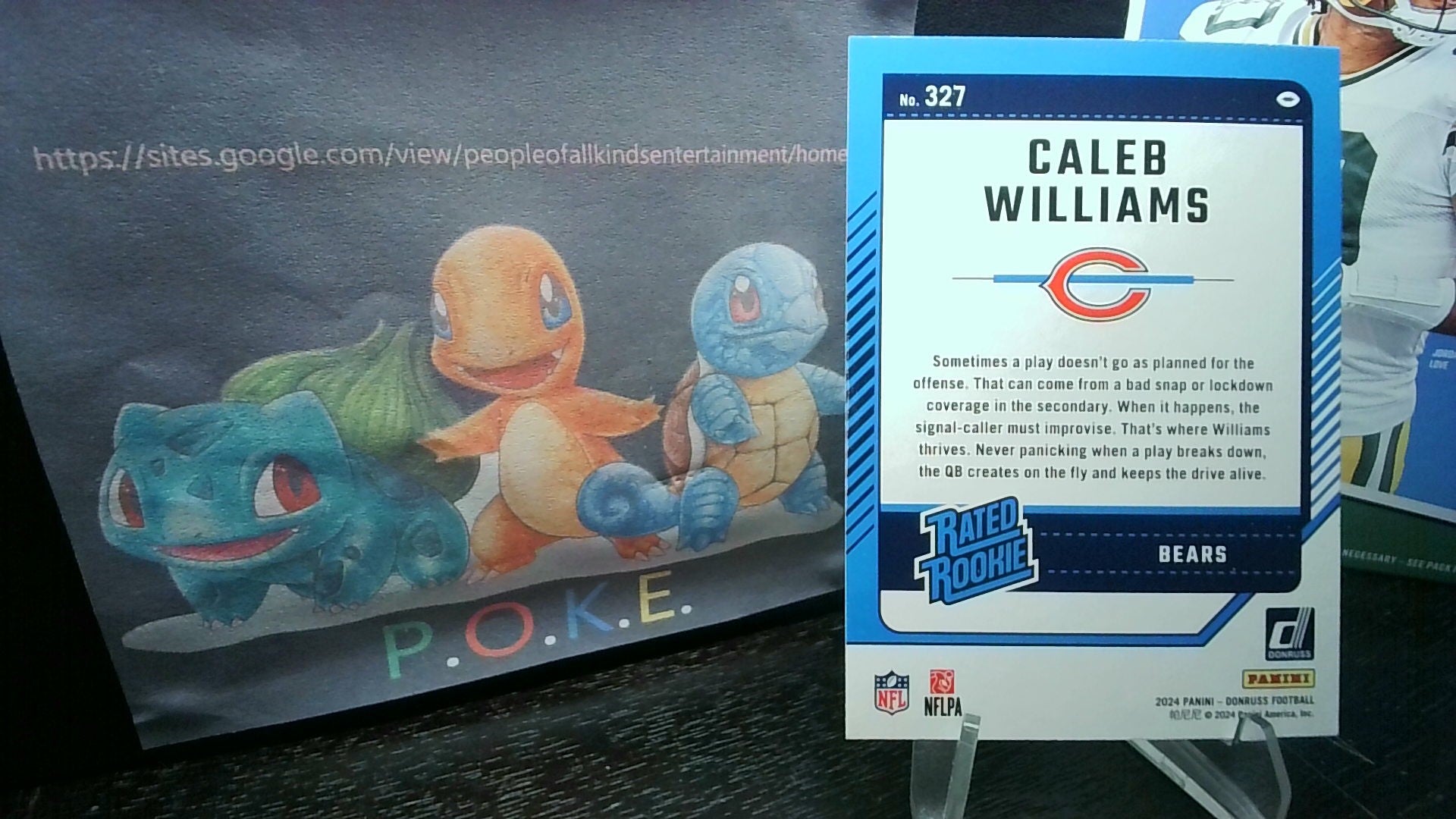 2024 Donruss Caleb Williams #327 Rated Rookie