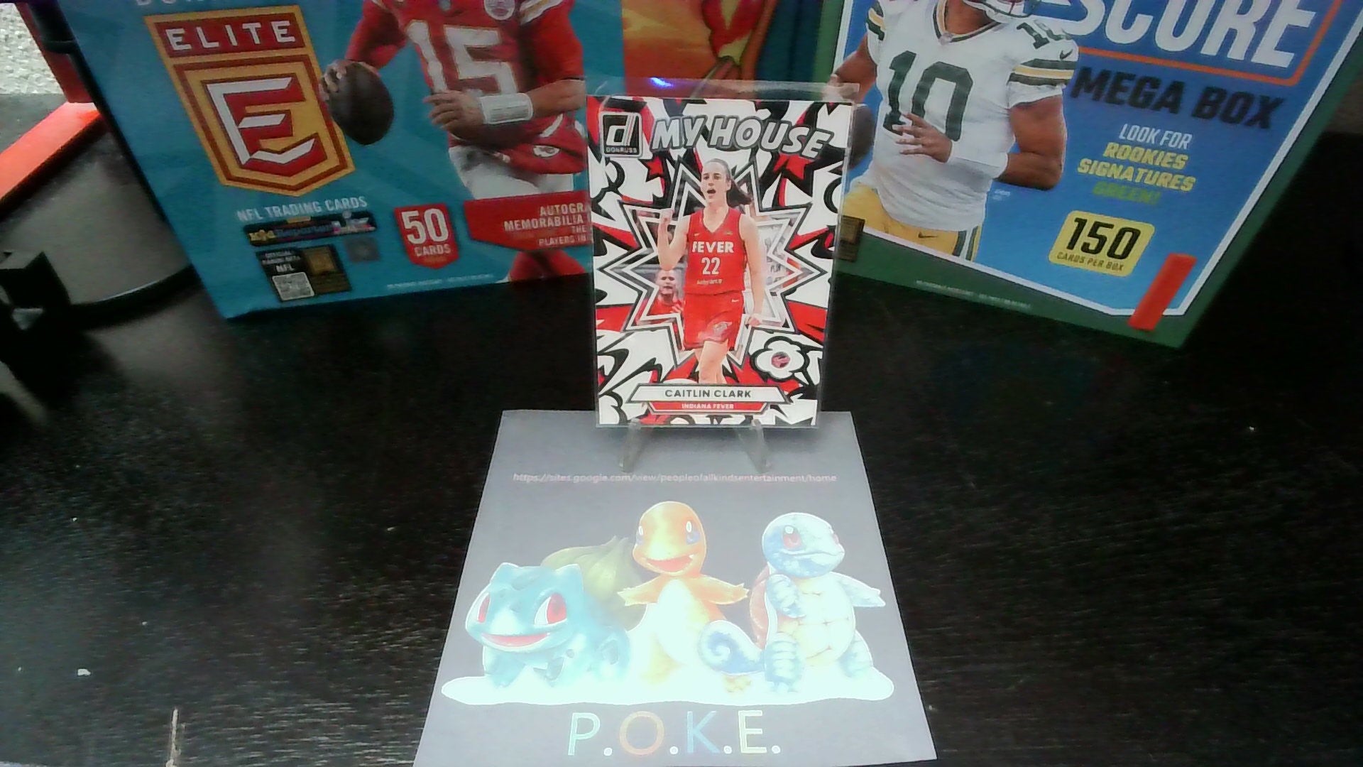 2025 Donruss   Caitlin Clark #4 My House