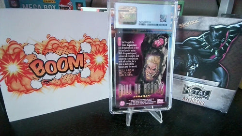 1995 Skybox Aquaman #6 DC Legends Power Chrome CGC 8