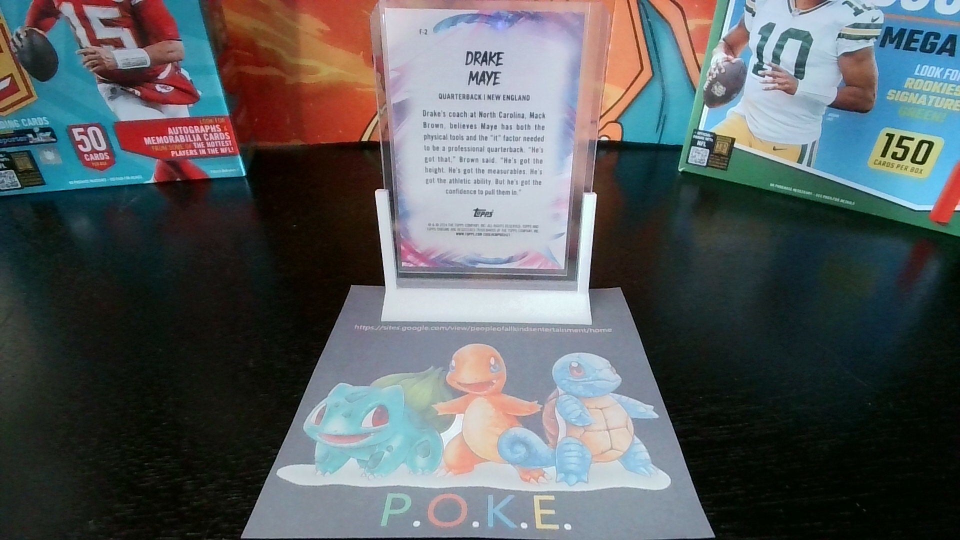 2024 Topps Chrome Drake Maye #F-2 Finesse