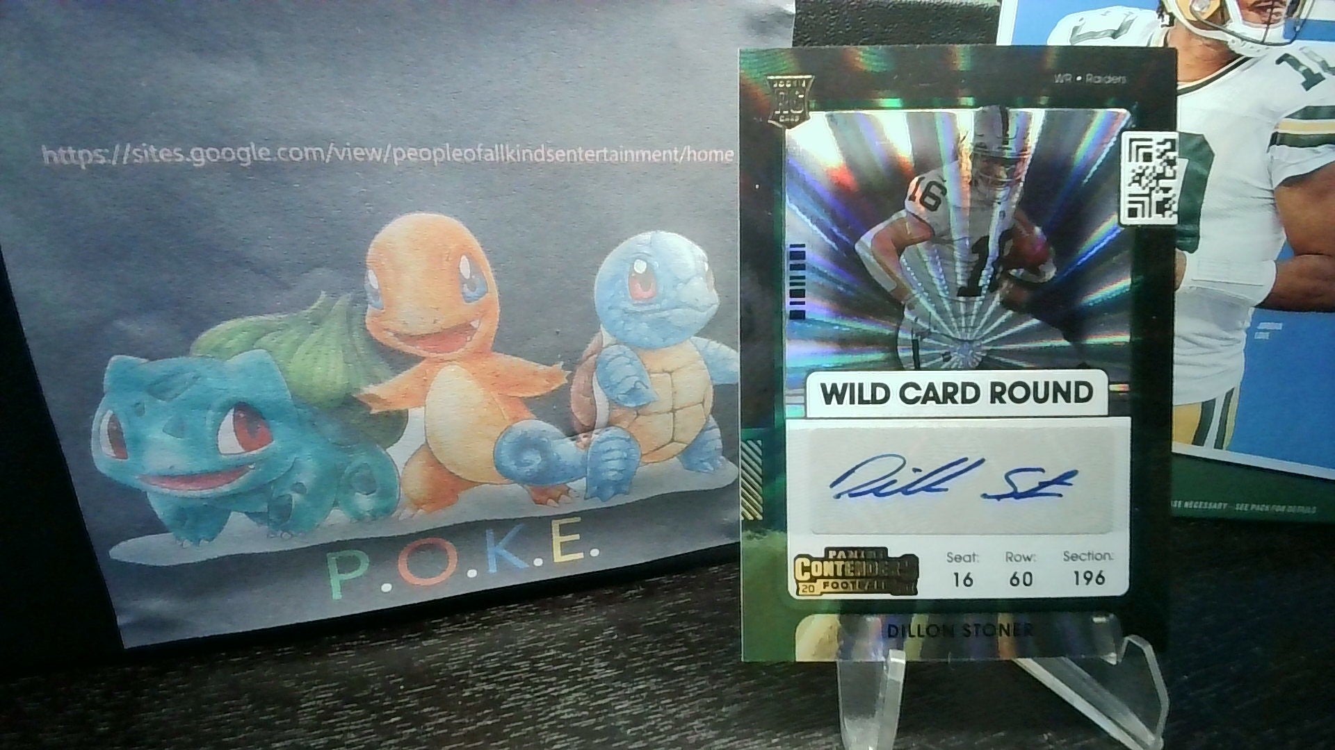 2021 Contenders Dillon Stoner #292 Wild Card Round