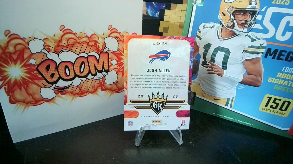 2025 Donruss Josh Allen #GK-JAN Gridiron Kings