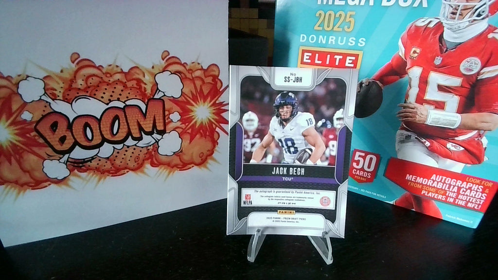 2025 Prizm Draft Picks Jack Bech #SS-JBH Sensational Signature
