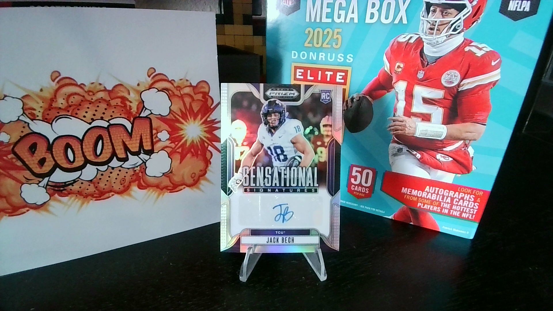 2025 Prizm Draft Picks Jack Bech #SS-JBH Sensational Signature