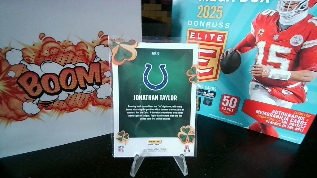 2025 Panini Instant Jonathan Taylor #6 Lucky Clover