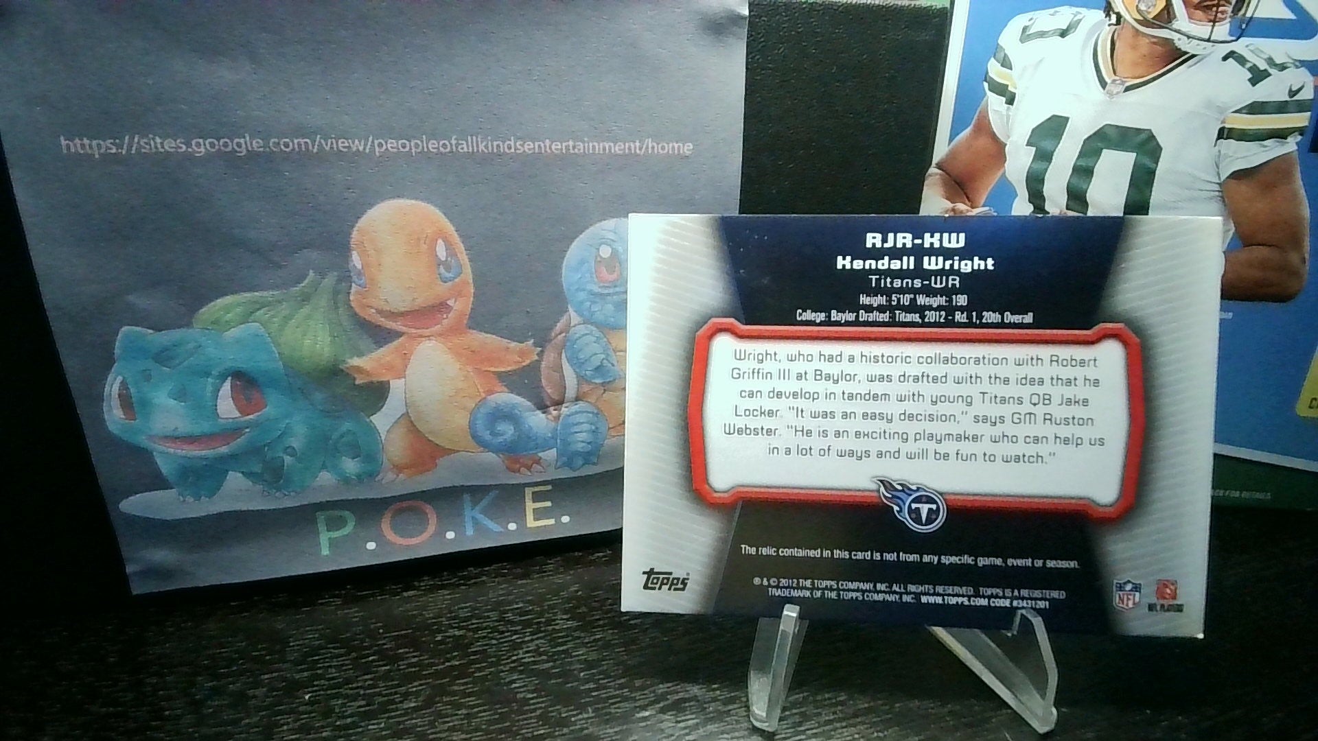 2012 Topps Kendall Wright #RJR-KW