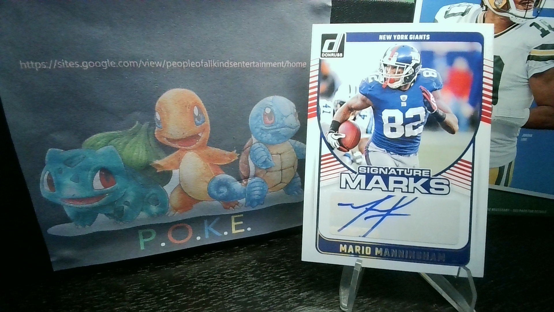 2024 Donruss Mario Manningham #SMA-MMA Signature Marks