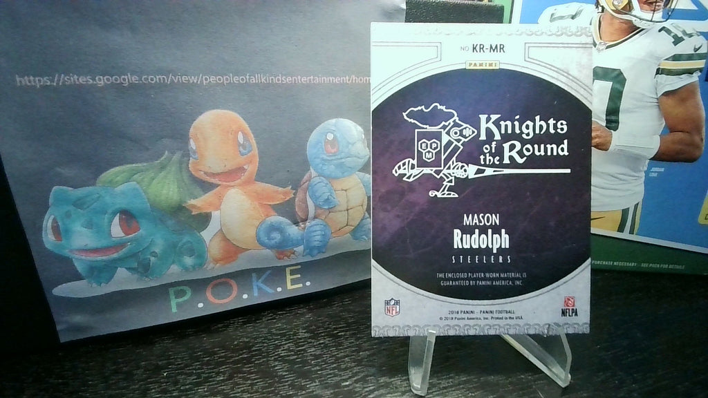 2018 Panini   Mason Rudolph #KR-MR Knights of the Round