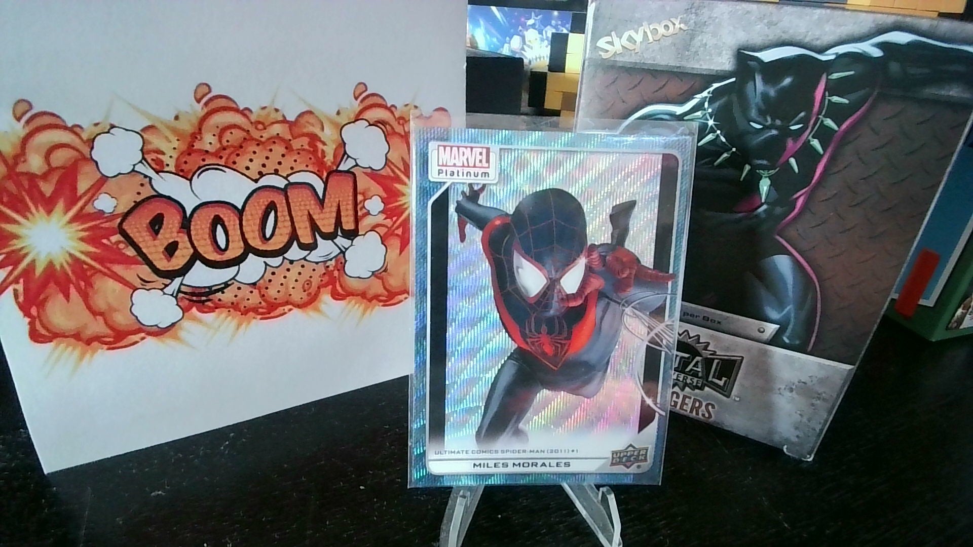 2022 Marvel Platinum Miles Morales #112 Blue Surge