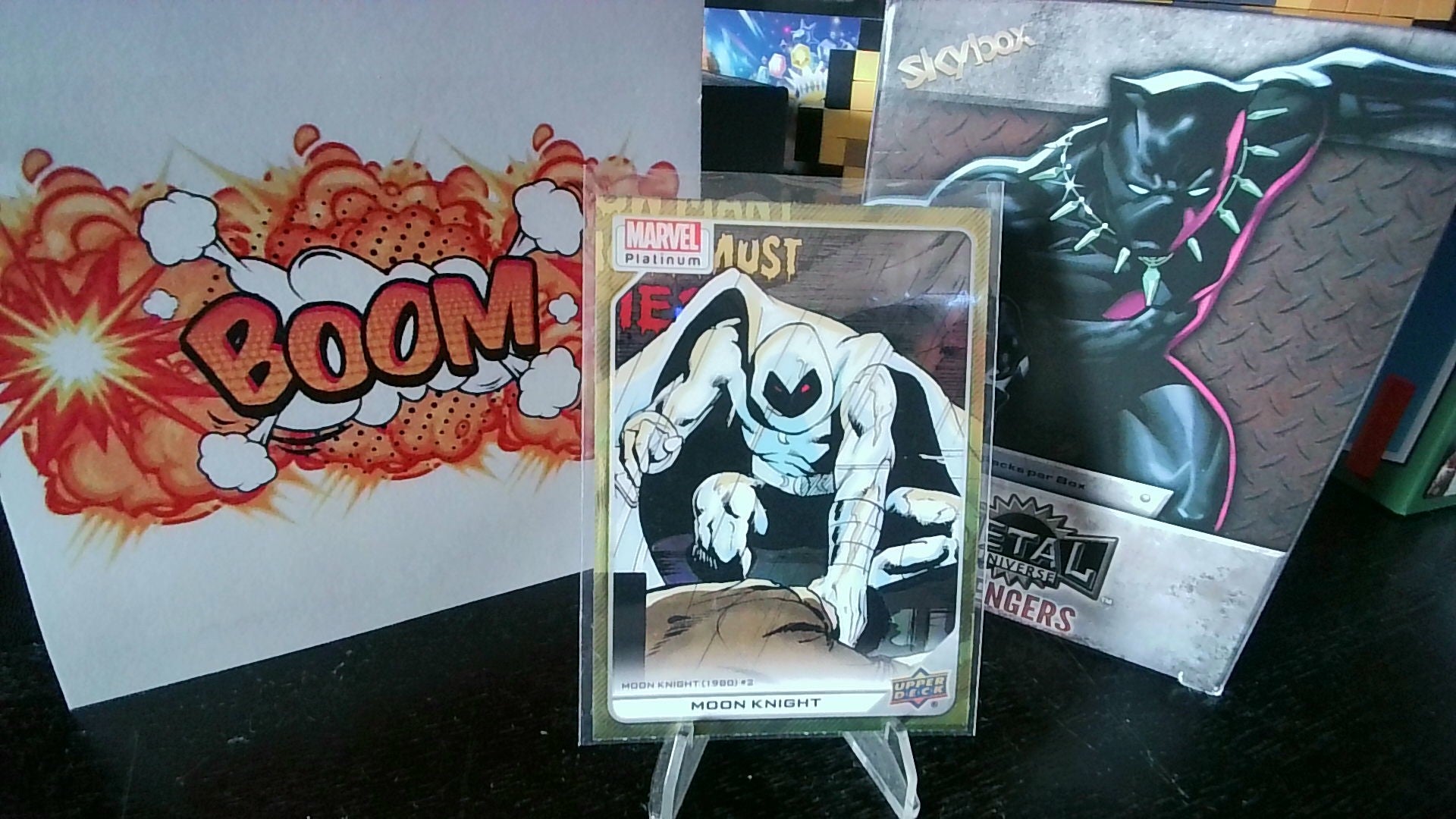 2022 Marvel Platinum  Moon Knight #104 Yellow Rainbow