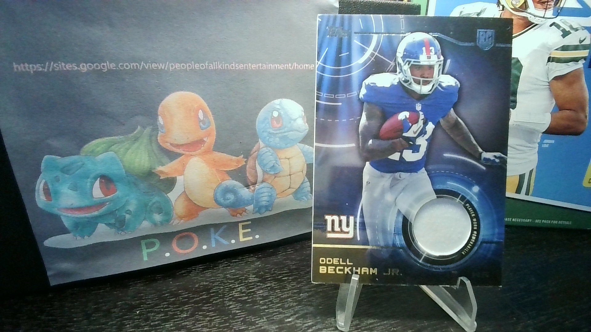 2014 Topps Odell Beckham Jr #TRP-OB Topps Rookie Patch