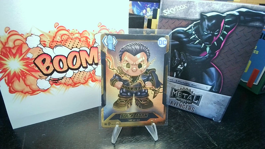 2023 Ooshies Head Start Black Adam #060 Gold