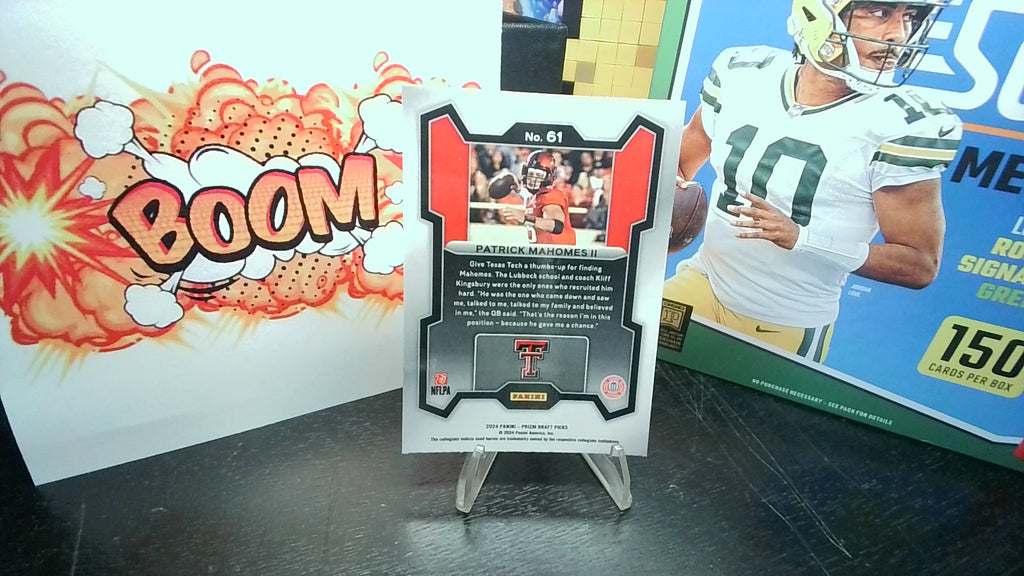 2024 Prizm Draft Picks Patrick Mahomes II #61