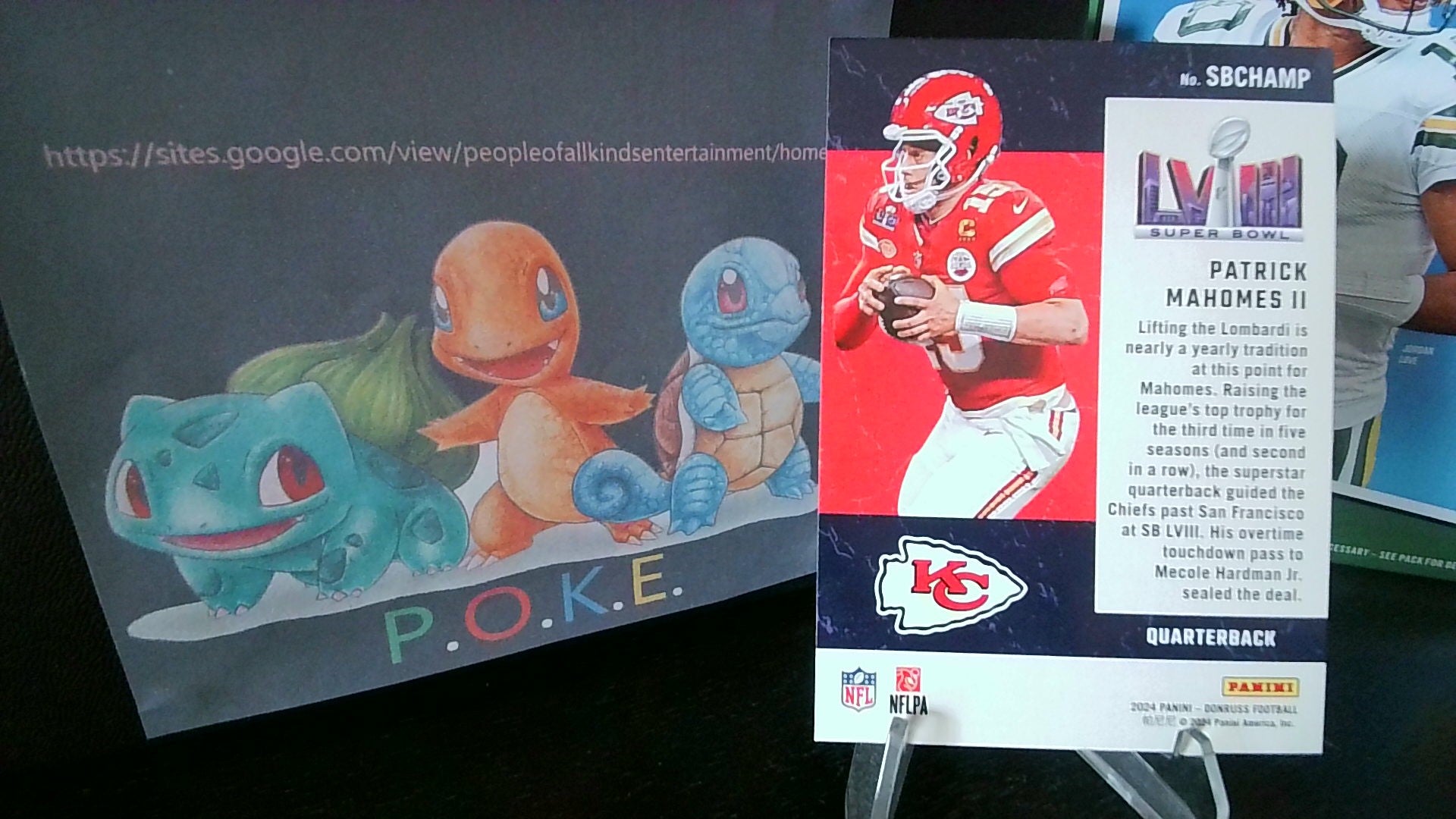 2024 Donruss Patrick Mahomes II #SBCHAMP Road to the Super Bowl