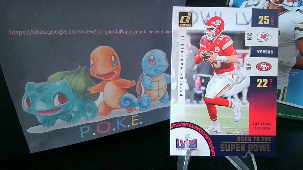 2024 Donruss Patrick Mahomes II #SBCHAMP Road to the Super Bowl