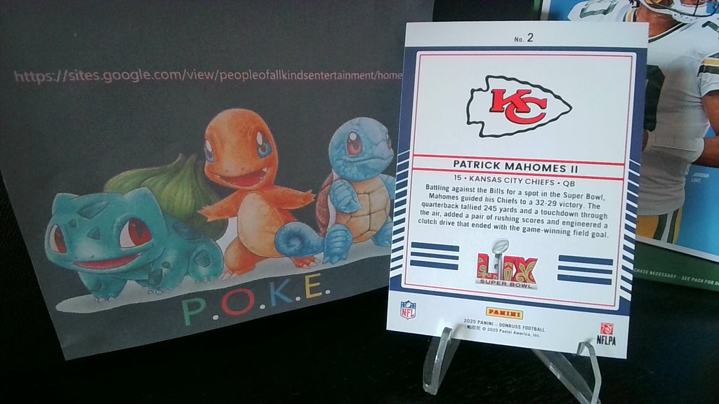 2024 Donruss Patrick Mahomes II #SBCHAMP Road to the Super Bowl