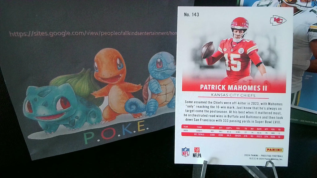 2024 Prestige Patrick Mahomes II #143 Xtra Points