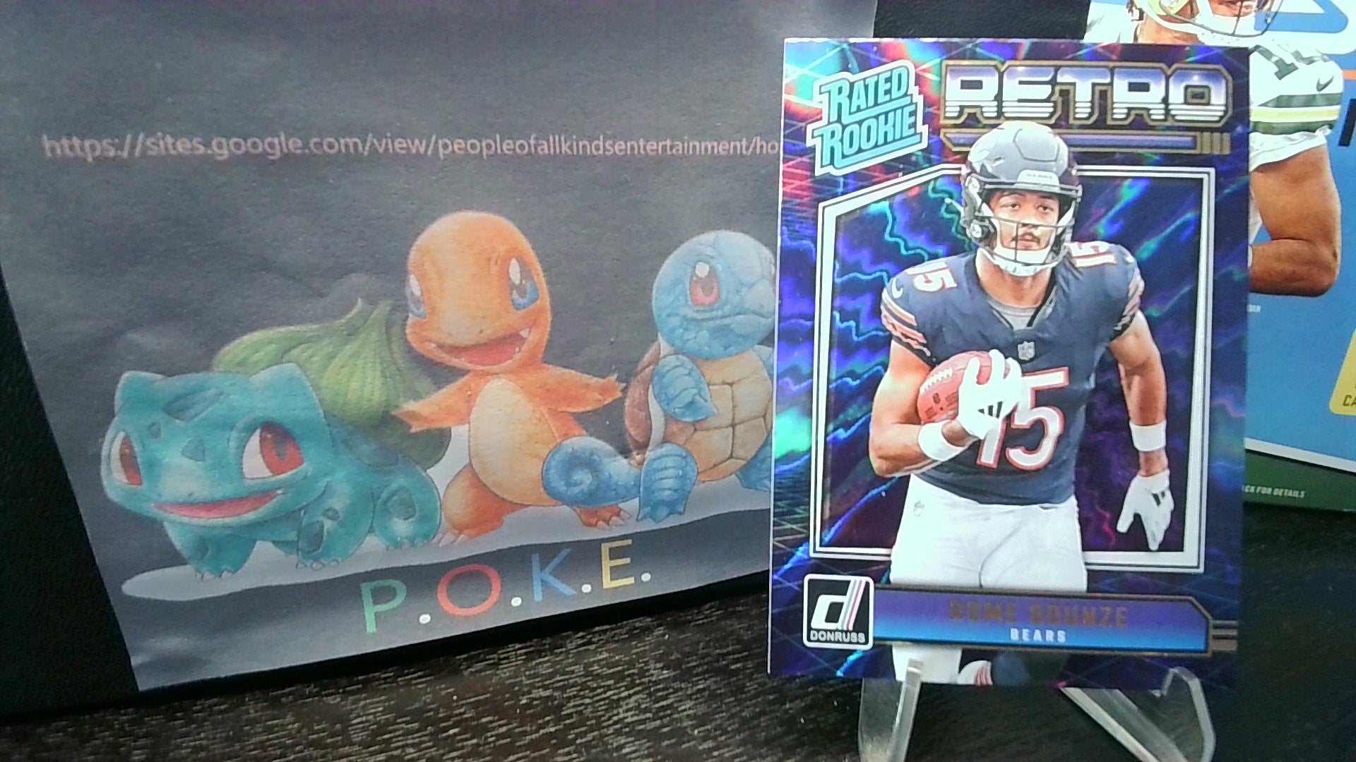 2024 Donruss Rome Odunze #12 Retro Rated Rookie