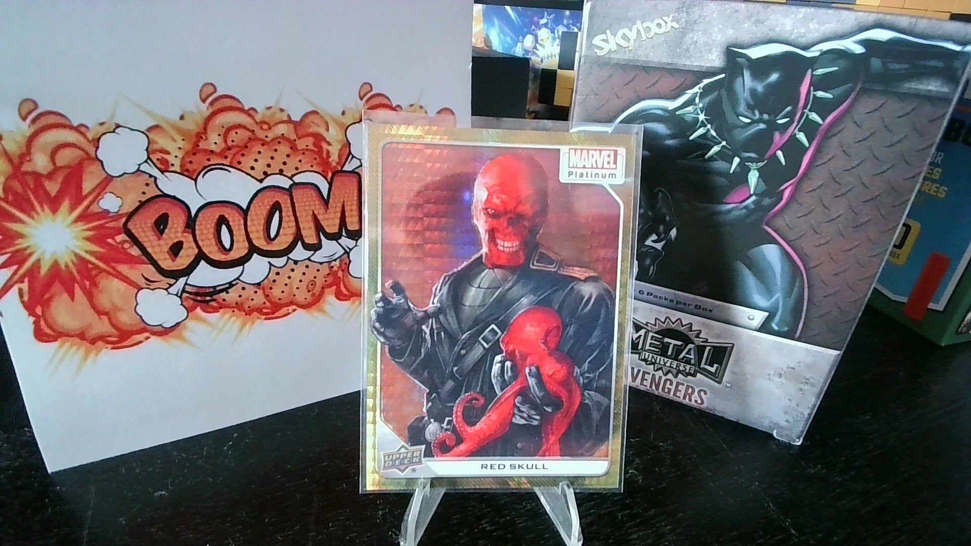 2022 Marvel Platinum Red Skull #7 Yellow Spotlight /399