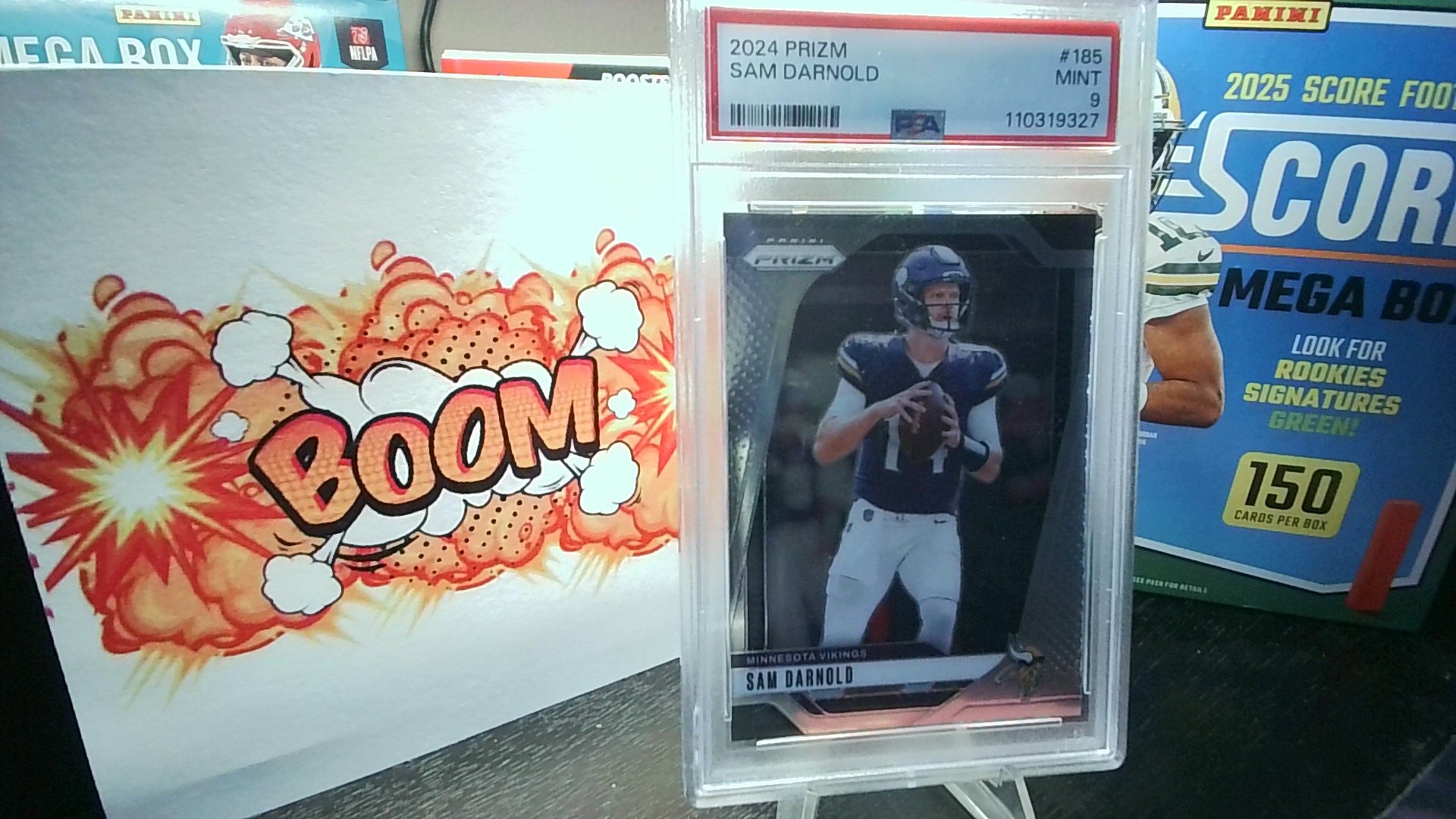 2024 Prizm Sam Darnold #185  PSA 9