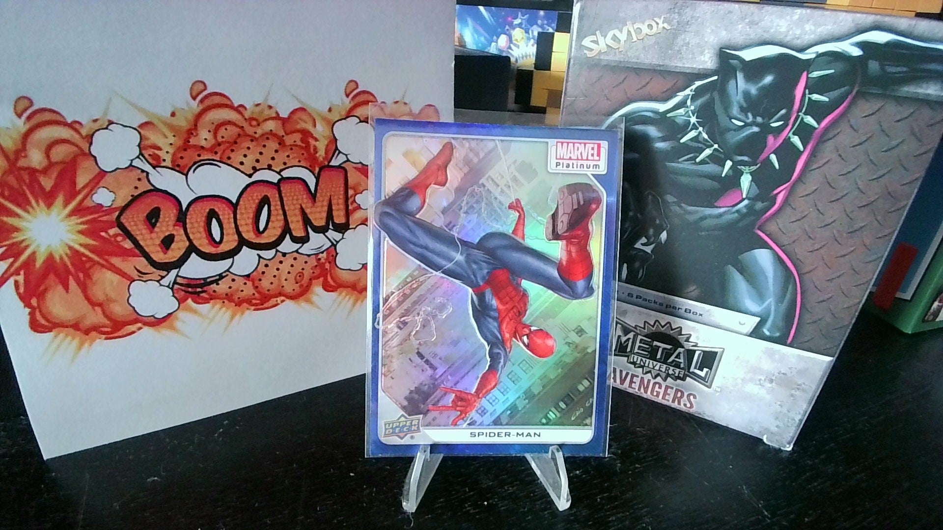 2022 Marvel Platinum Spider-Man #61 Blue Rainbow