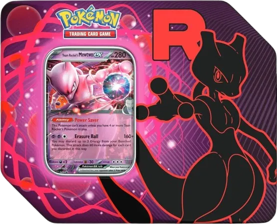 Team Rocket Tin [Team Rocket's Mewtwo ex]