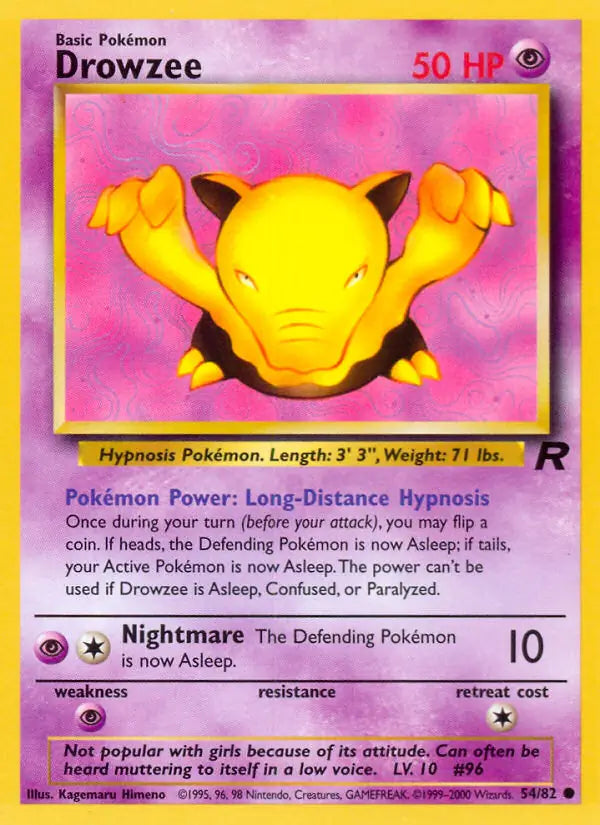 Drowzee - CGC 8