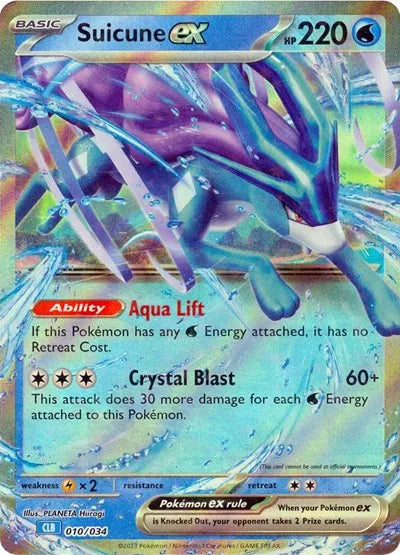 Suicune ex - CGC 10